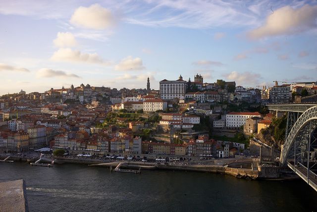 View from the hotel of Porto